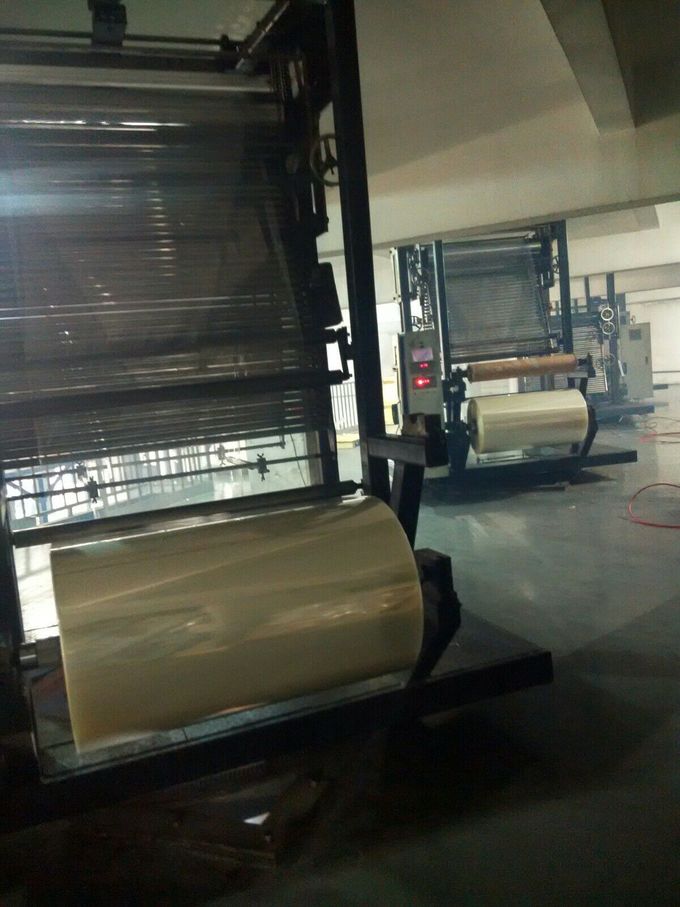 Durchgebrannte Maschine PVCs der hohen Leistung Film, Drehschlagmaschine
