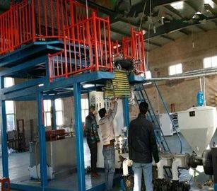 China Energie-Einsparung PVC-Folienblasen-Maschine mit Rotationsdruck-Aufkleber SJ55×28-Sm1000 fournisseur