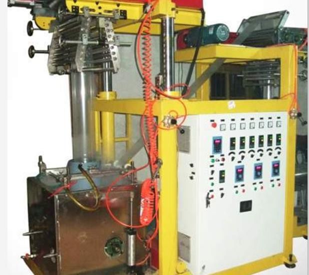 PVC erhitzen Ertrag der Psychiaters-Säulen-Blasfolie-Maschinen-Hersteller-30-45kg/H