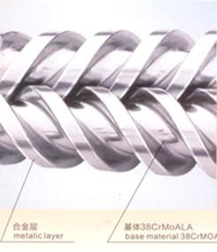 Metallischer Antirost des Schicht-Ähnlichkeits-Zwillings-Schrauben-Fass-Durchmesser-Ф45/2mm-Ф200/2mm